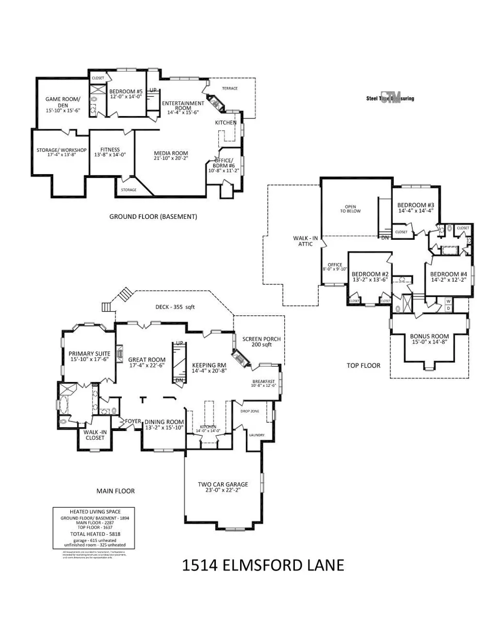 1514 Elmsford Lane Matthews, NC 28105