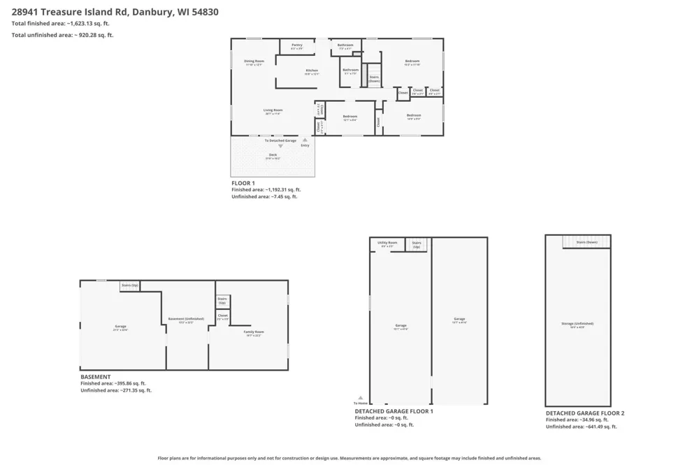 28941 Treasure Island Road Danbury, WI 54830