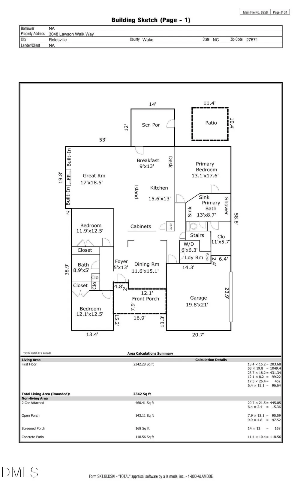 3048 Lawson Walk Way Rolesville, NC 27571