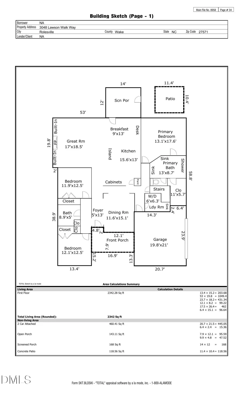 3048 Lawson Walk Way Rolesville, NC 27571