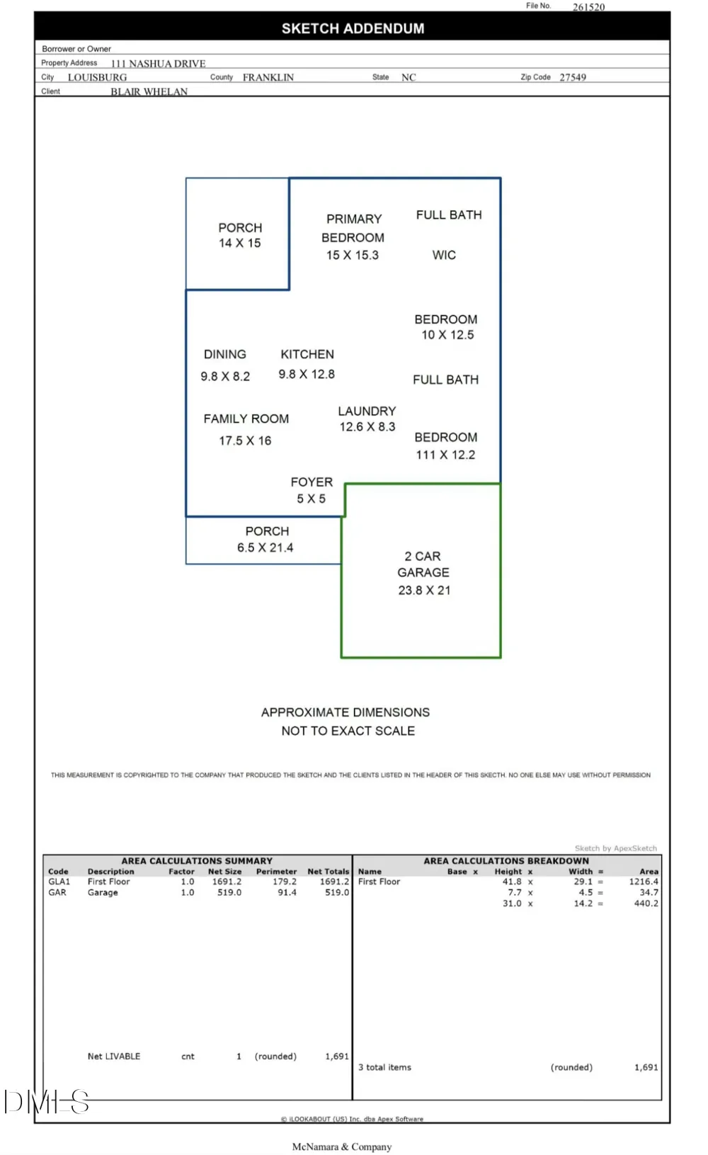 111 Nashua Drive Louisburg, NC 27549