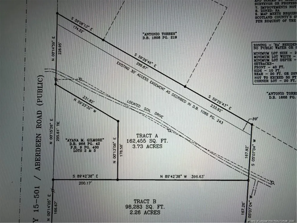 Tract A Aberdeen Road Marston, NC 28363