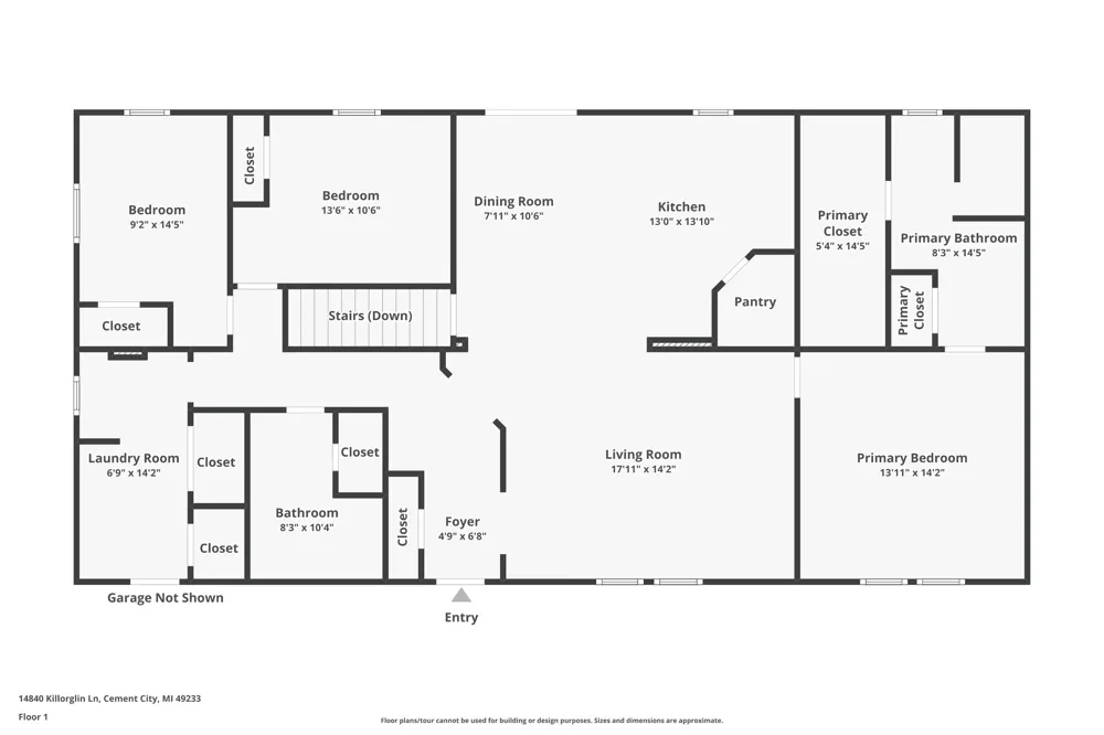 14840 Killorglin Lane Cement City, MI 49233