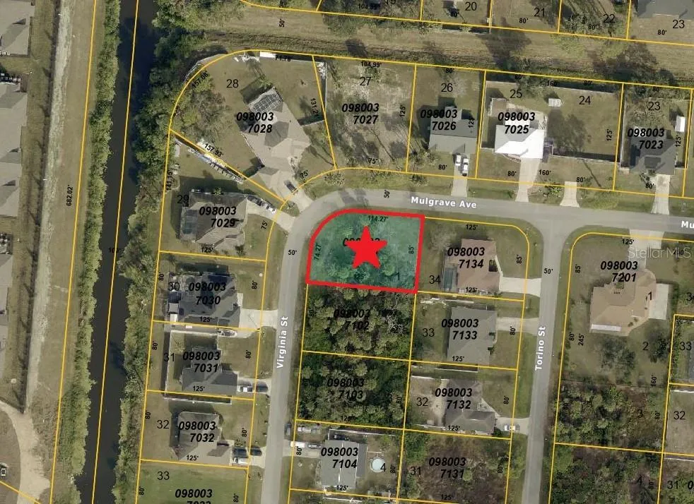 Lot 1 MULGRAVE AVENUE North Port, FL 34287