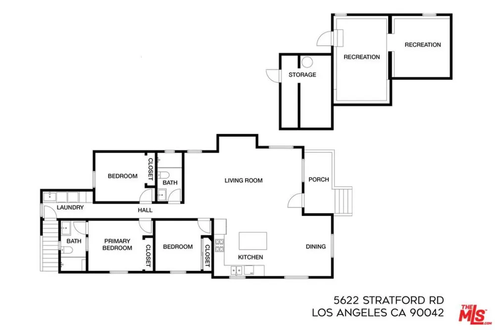 5624 Stratford Road Los Angeles, CA 90042