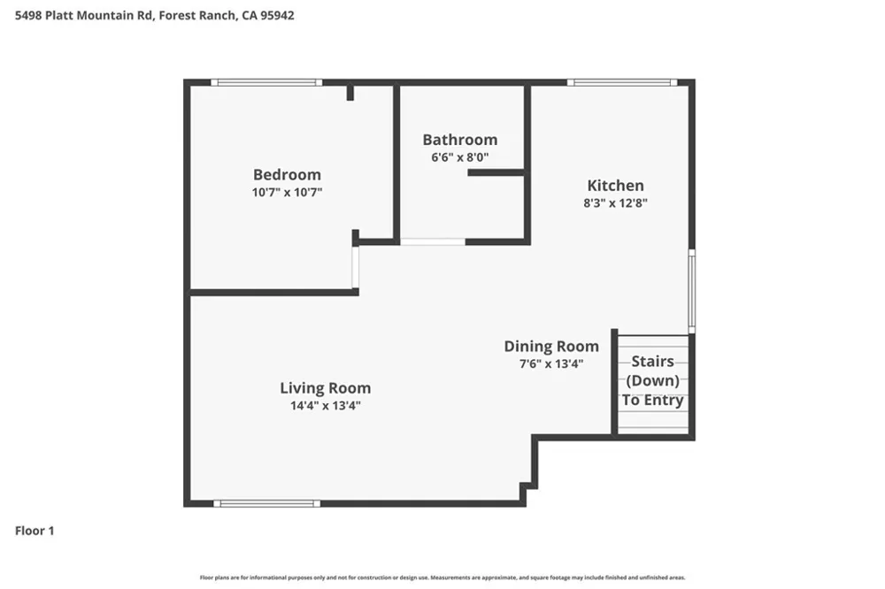 5498 Platt Mountain Forest Ranch, CA 95942