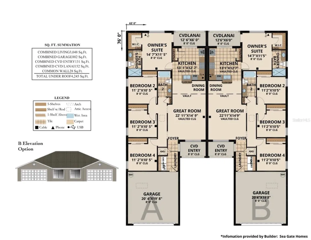 10 PONTIAC LANE #B Palm Coast, FL 32164