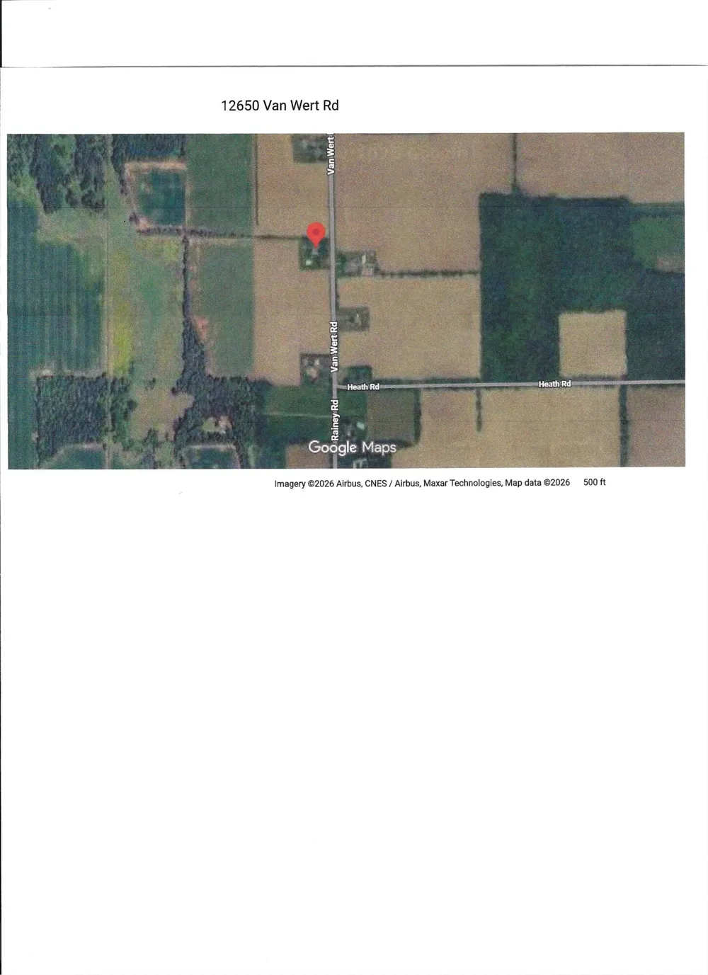 12650 Van Wert Road Homer Township, MI 49252