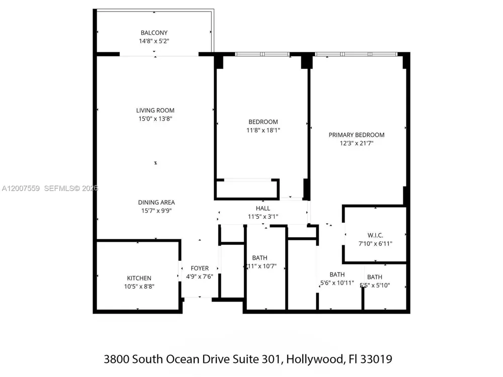 3800 S Ocean Dr #301 Hollywood, FL 33019