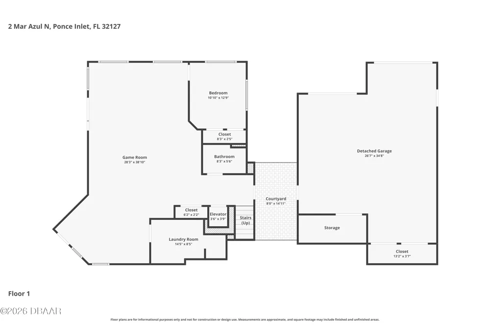 2 Mar Azul Ponce Inlet, FL 32127