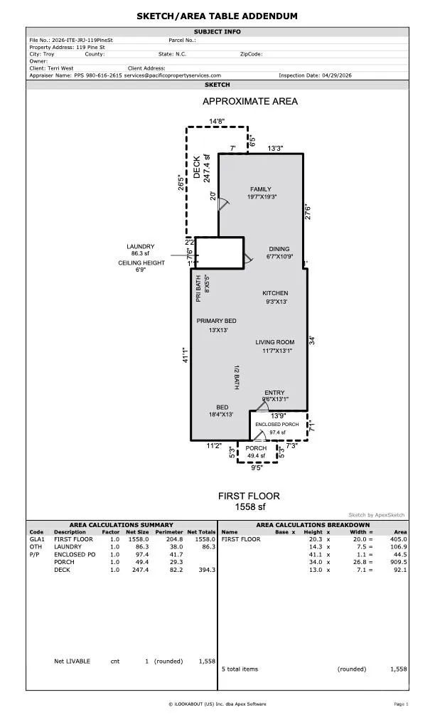 119 Pine Street Badin, NC 28009