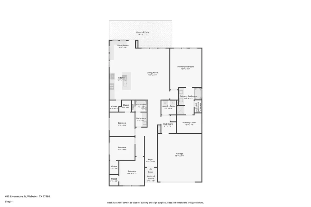 615 Livermore Street Webster, TX 77598