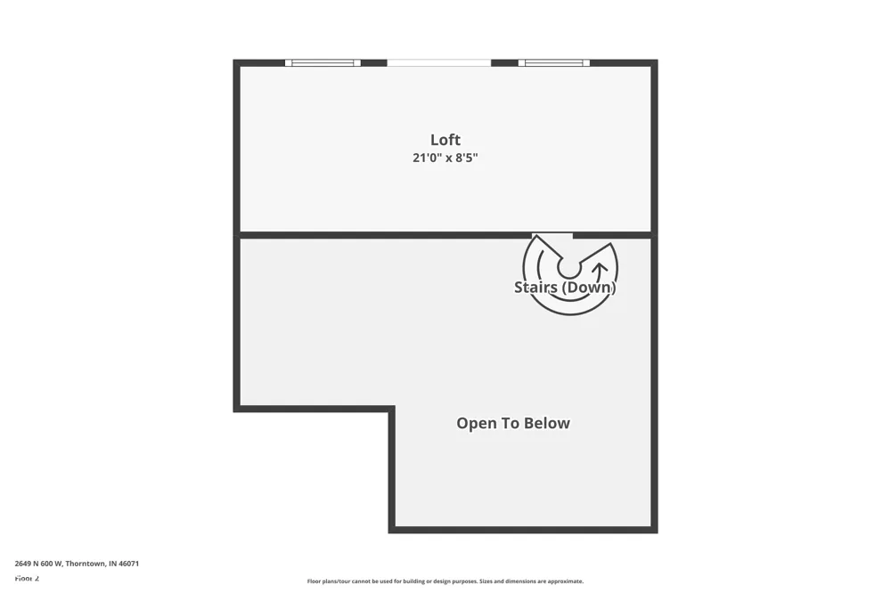 2649 600 W Thorntown, IN 46071