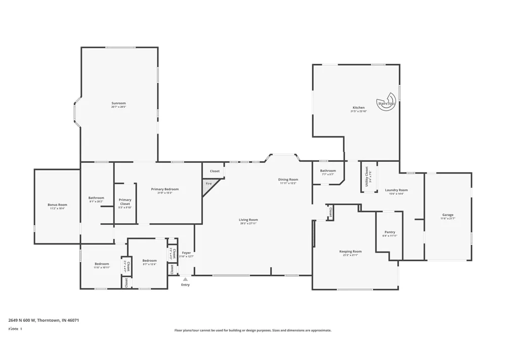 2649 600 W Thorntown, IN 46071