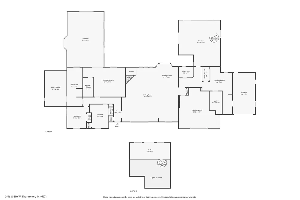 2649 600 W Thorntown, IN 46071