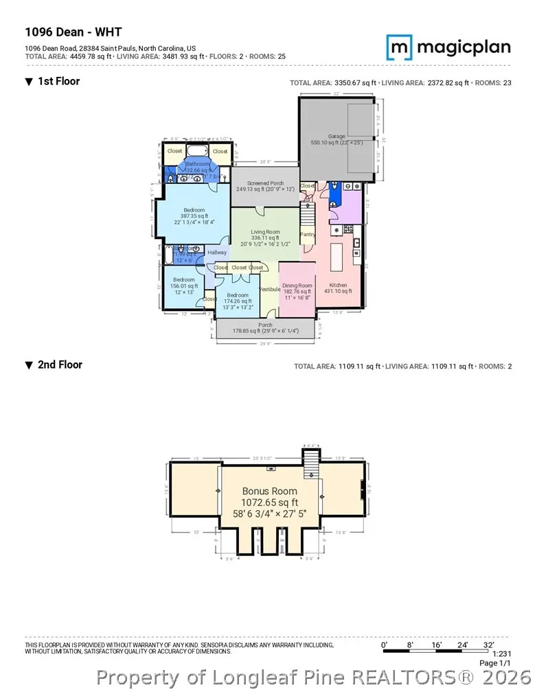 1096 Dean Road St Pauls, NC 28384