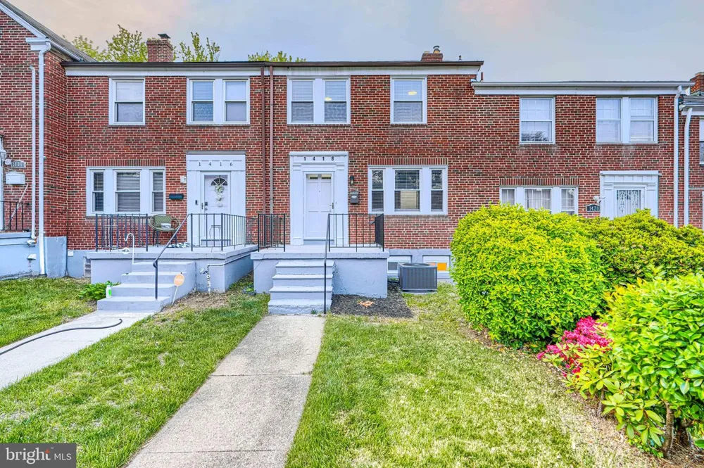 1418 FOREST PARK AVENUE Baltimore, MD 21207