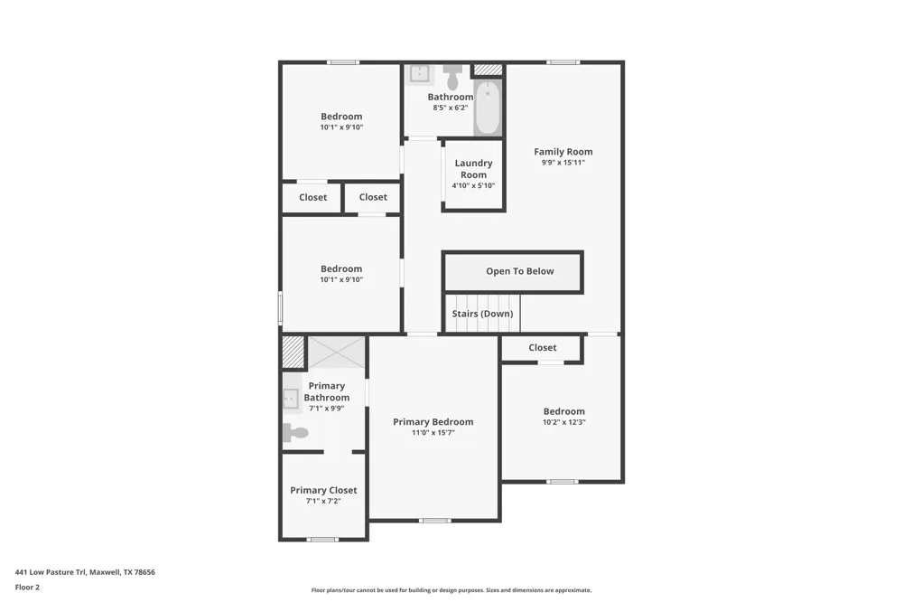 441 Low Pasture Trail Maxwell, TX 78656