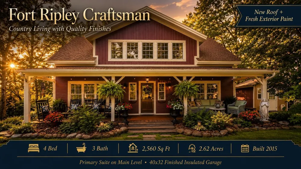 5907 Crow Wing Lake Road Fort Ripley, MN 56449