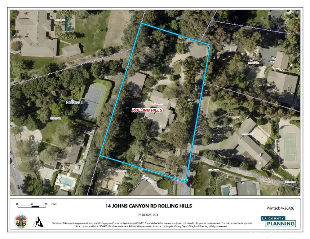14 Johns Canyon Road Rolling Hills, CA 90274