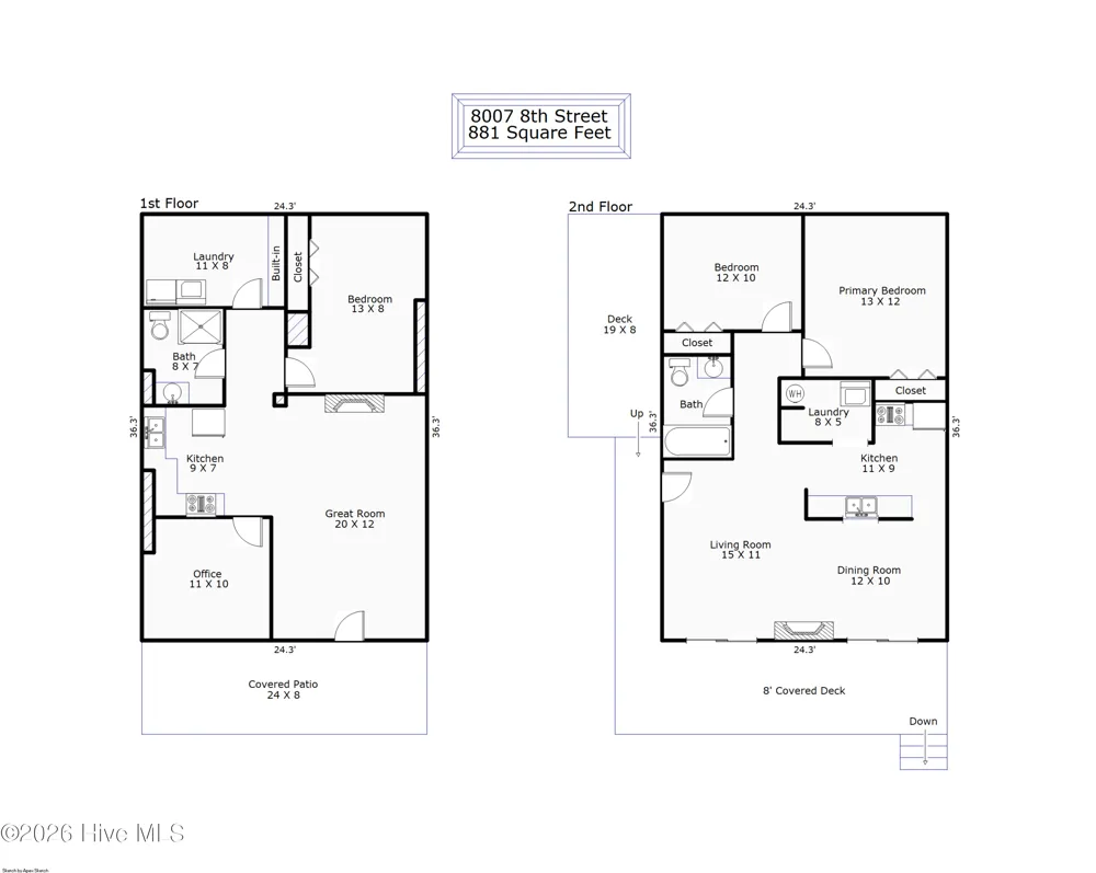 8007 8th Street Surf City, NC 28445