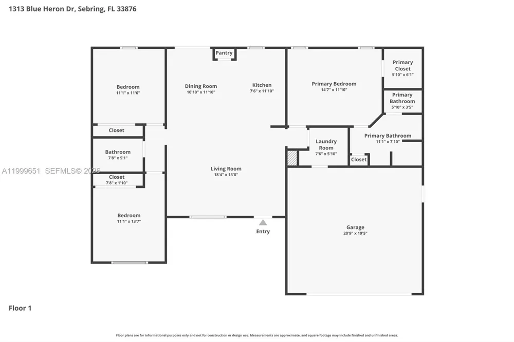 1313 Blue Heron Drive Sebring, FL 33876