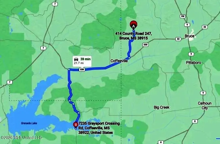 595 County Road 247 Bruce, MS 38915