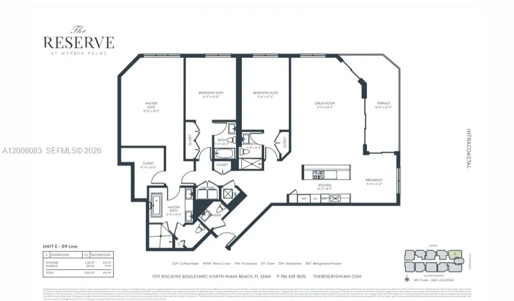 17111 Biscayne Blvd #909 North Miami Beach, FL 33160