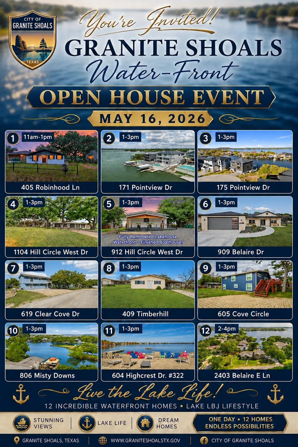 405 Robin Hood Lane Granite Shoals, TX 78654
