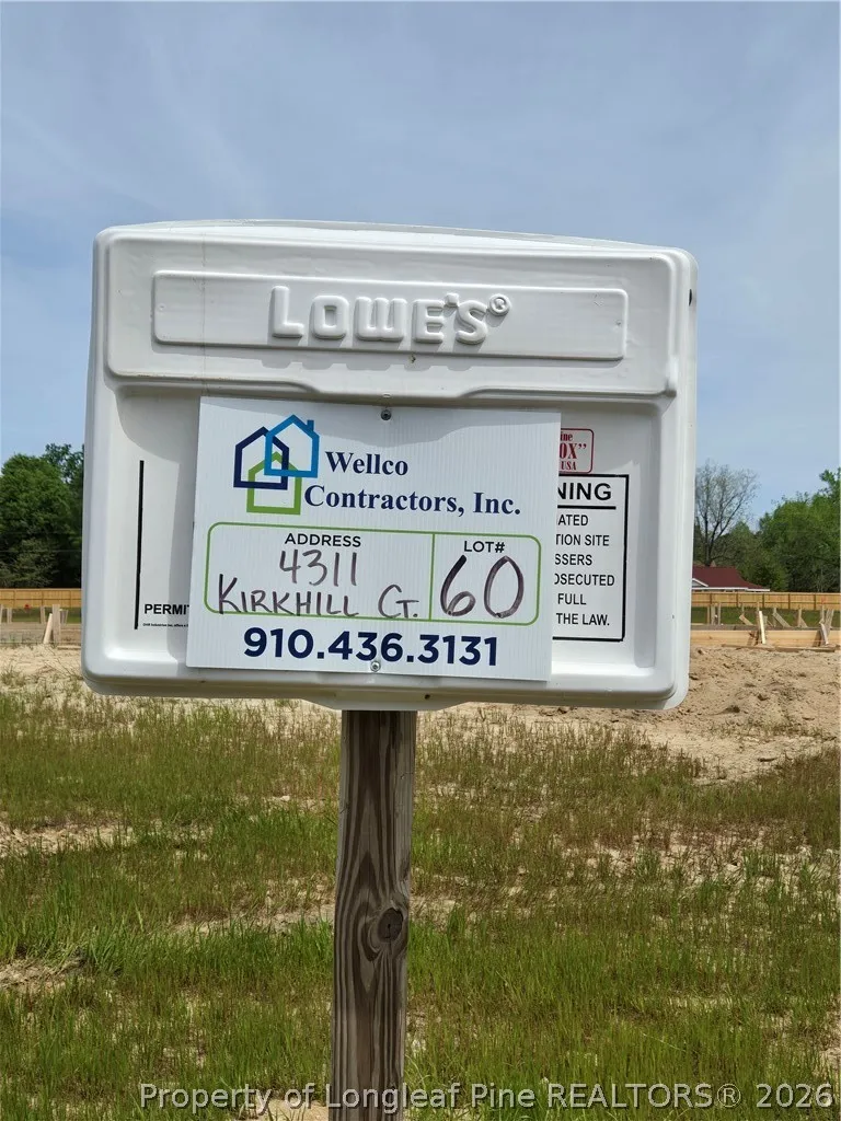 4311 Kirkhill Court Wade, NC 28395