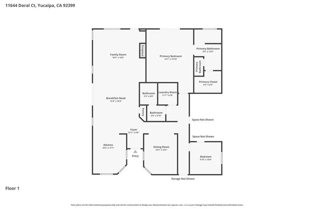 11644 Doral Court Yucaipa, CA 92399
