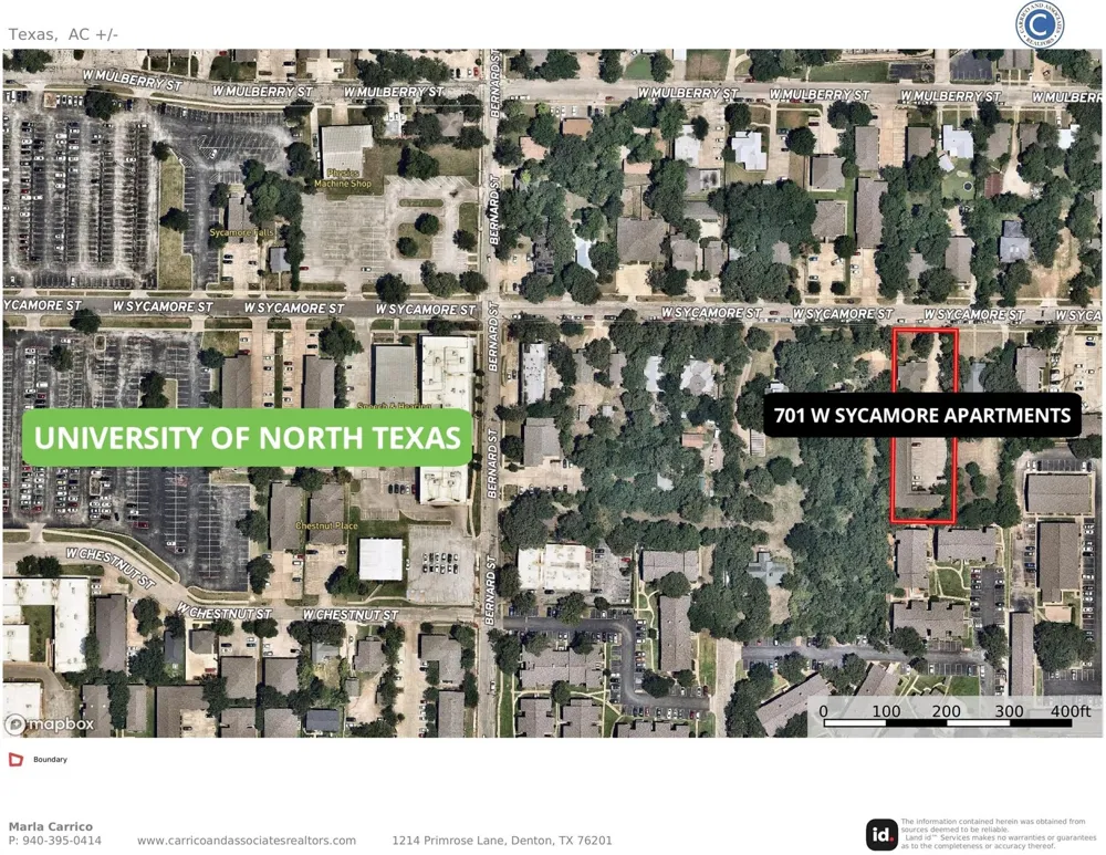 701 W Sycamore Street #205 Denton, TX 76201