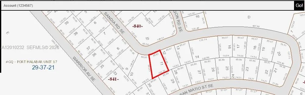 1906 Sandia Rd SE Palm Bay, FL 32909