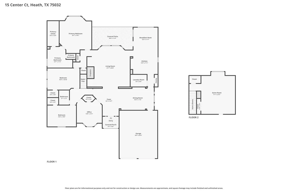 15 Center Court Heath, TX 75032