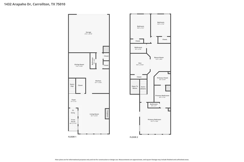 1432 Arapaho Drive Carrollton, TX 75010