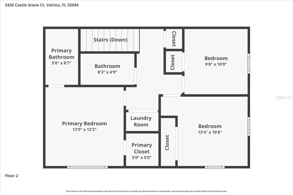 3435 CASTLE STONE COURT Valrico, FL 33594