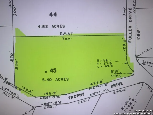 LOT 45 TROPHY DR Bergheim, TX 78004