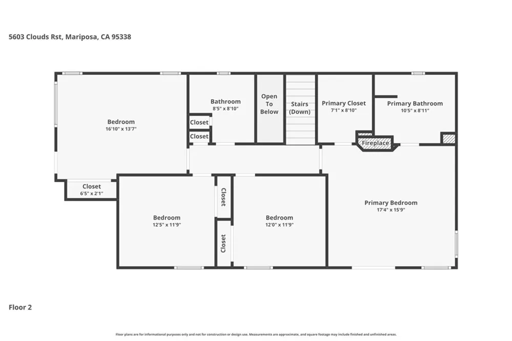 5603 Clouds Rest Road Mariposa, CA 95338