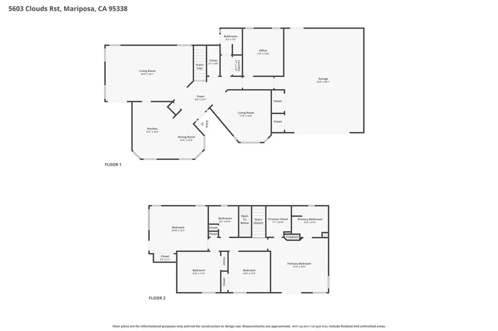 5603 Clouds Rest Road Mariposa, CA 95338
