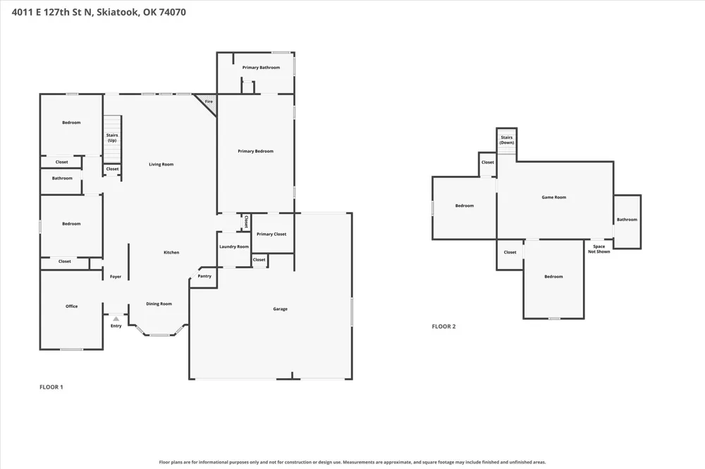 4011 E 127th Street Skiatook, OK 74070