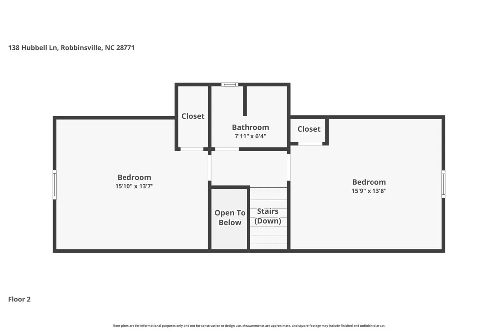 138 Hubbell Lane Robbinsville, NC 28771