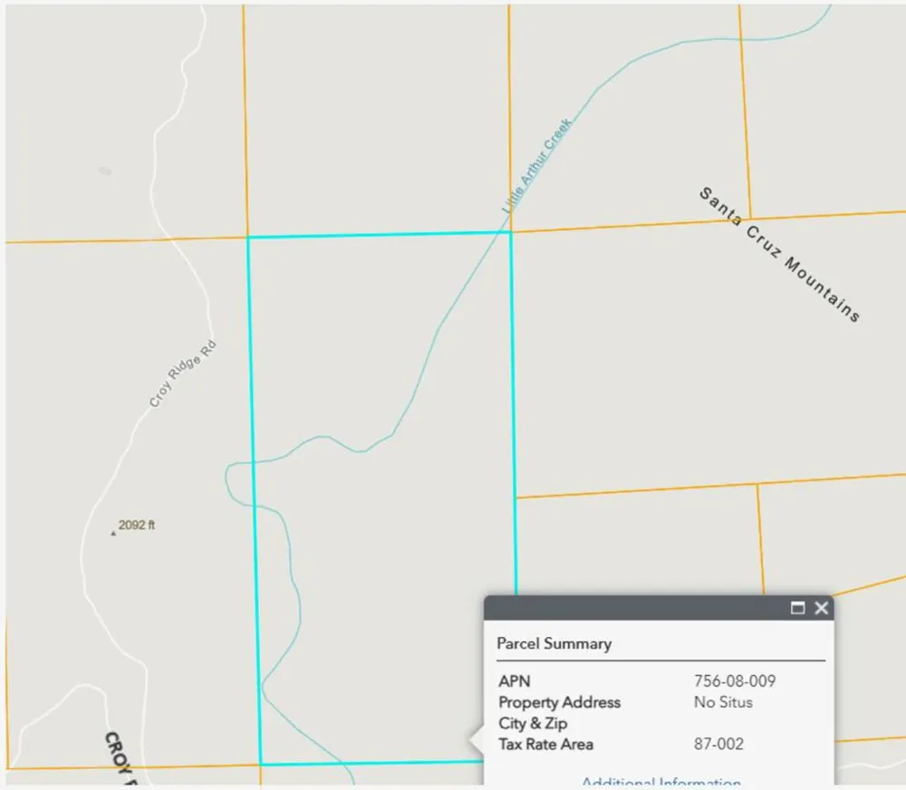 Croy Ridge Road Morgan Hill, CA 95037