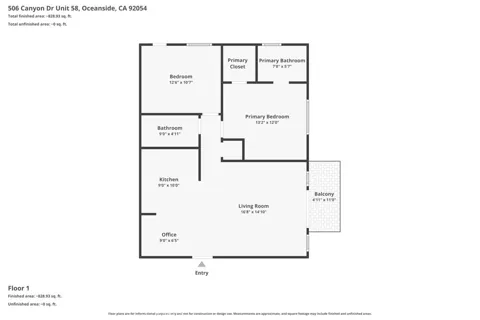 506 Canyon Drive #58