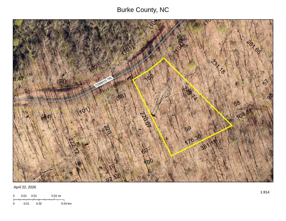 0 Tommys Trail Connelly Springs, NC 28612