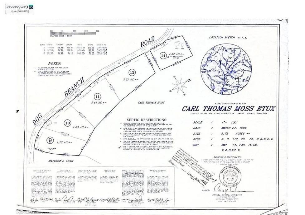 0 Dog Branch Road S Pleasant Shade, TN 37145
