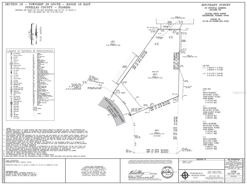 1455 LACONIA DRIVE E Clearwater, FL 33764