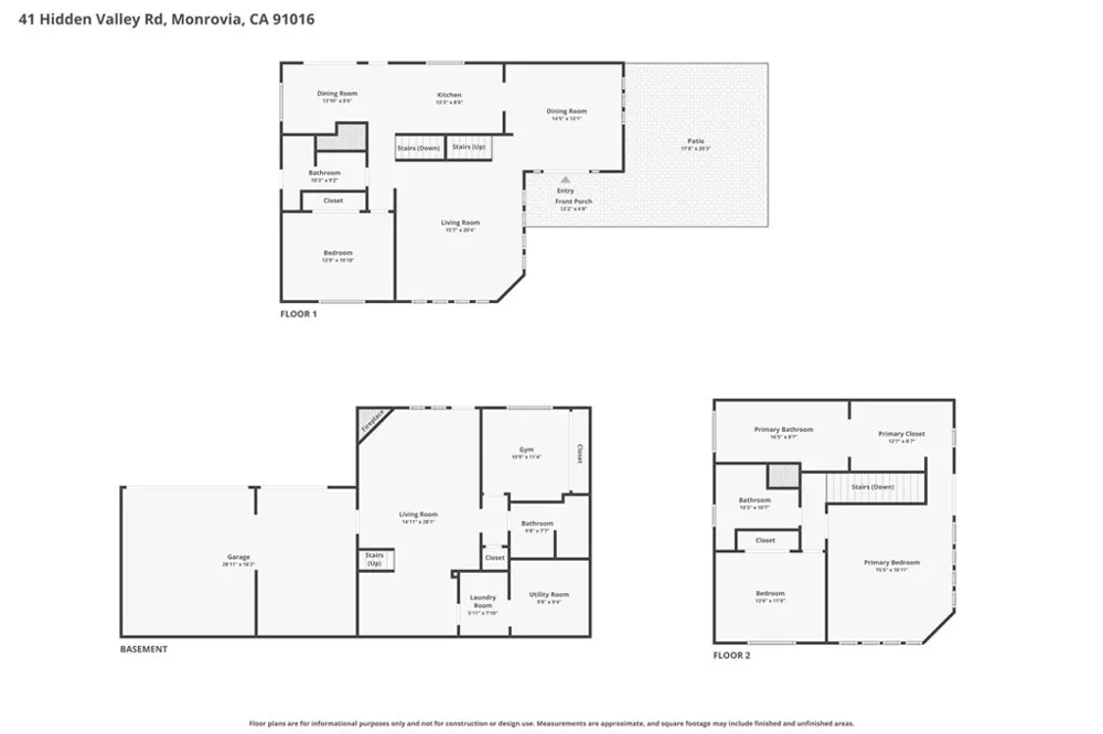 41 Hidden Valley Monrovia, CA 91016