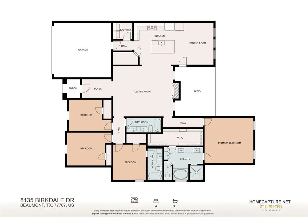 8135 Birkdale Drive Beaumont, TX 77707