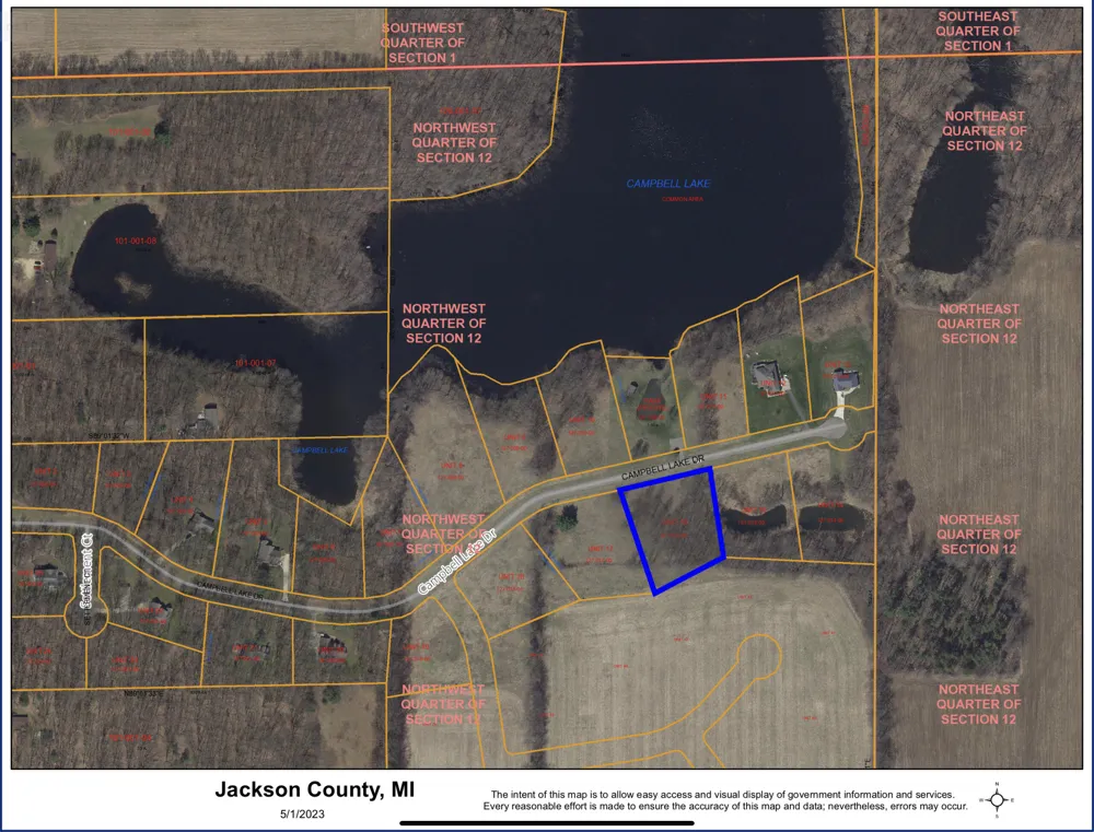 16 Campbell Lake Drive Parma, MI 49269
