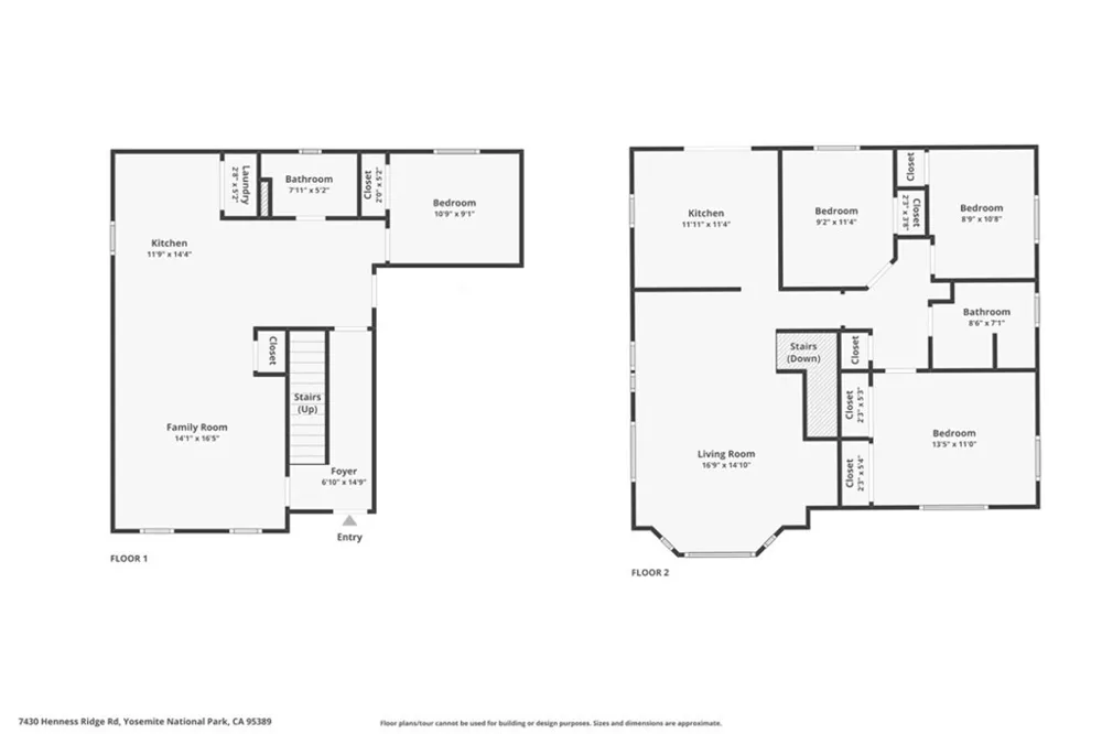 7430 Henness Ridge Road Yosemite, CA 95389